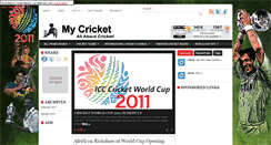 Desktop Screenshot of cricket.pakbee.com